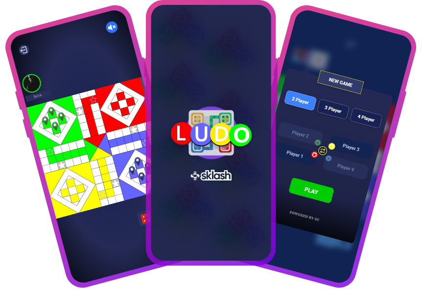 Ludo game on Sklash mobile gaming platform