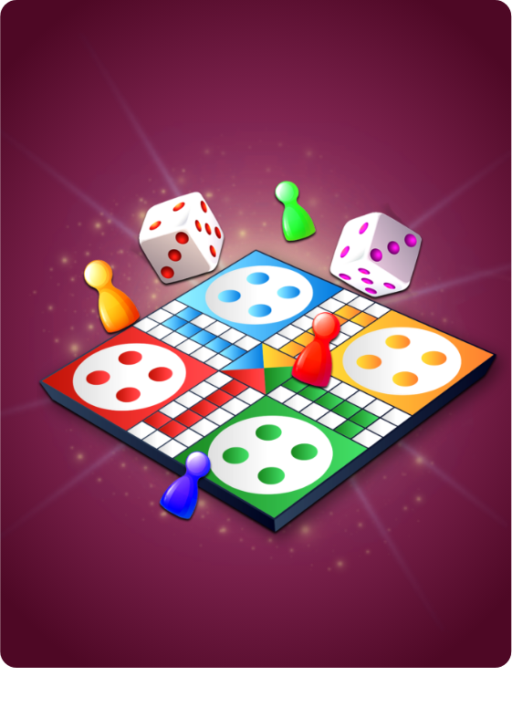 Ludo game slide on Sklash gaming platform