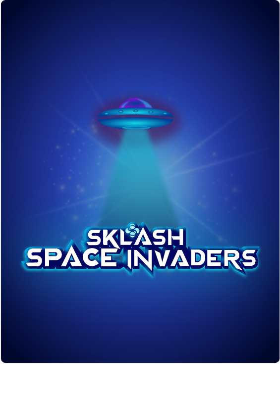 Space Invaders game on Sklash platform